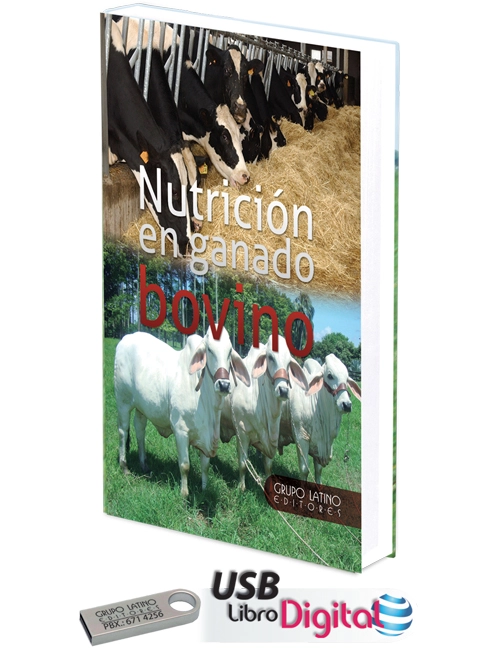 Nutrición en Ganado Bovino + 1 USB Libro digital (430 páginas)